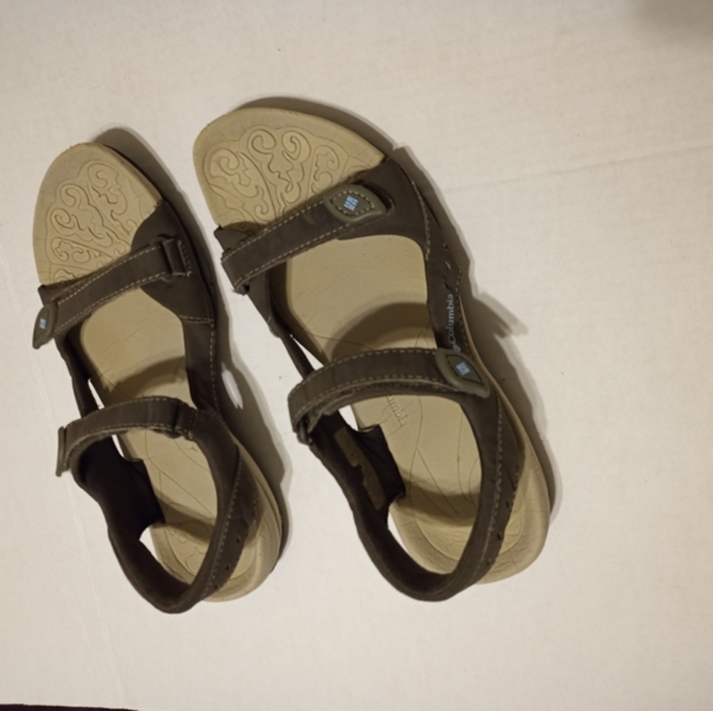 Columbia Mens Sandal Two Strap Open Size 7